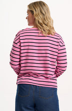 Pink Stripes and Star Celine Breton Top