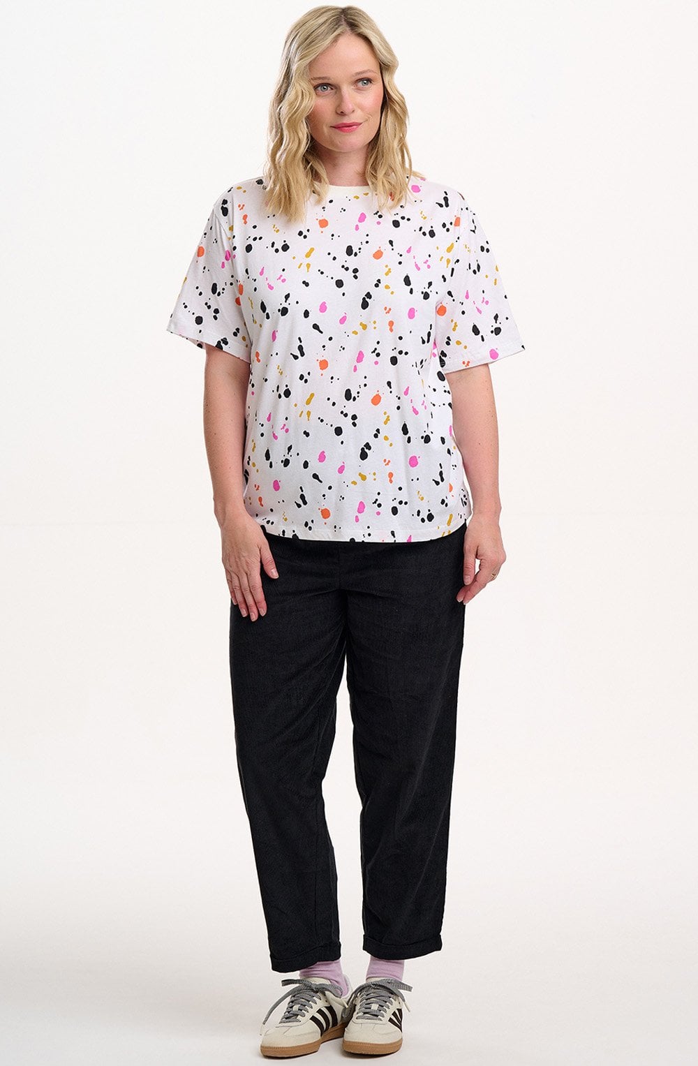 Pop Splatter Kinsley Relaxed T Shirt