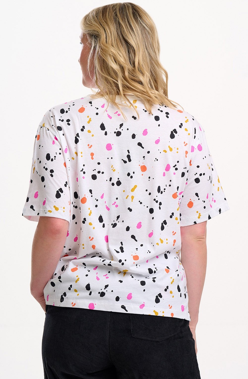 Pop Splatter Kinsley Relaxed T Shirt