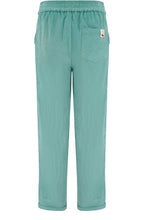 Teal Cord Vonnie Trousers
