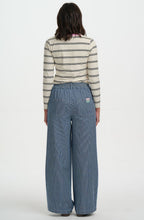 Wide Leg Fine Stipe Fifi Trousers