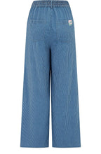 Wide Leg Fine Stipe Fifi Trousers