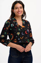 Zodiac and Rainbow Skies Elkie Blouse