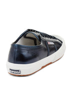 Blue Metallic Trainers