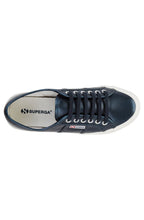 Blue Metallic Trainers