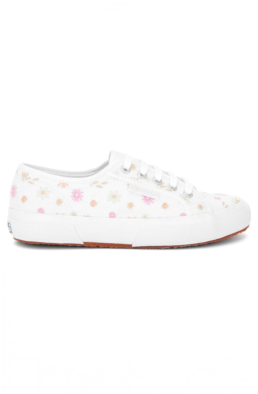 Flower Embroidery Trainers