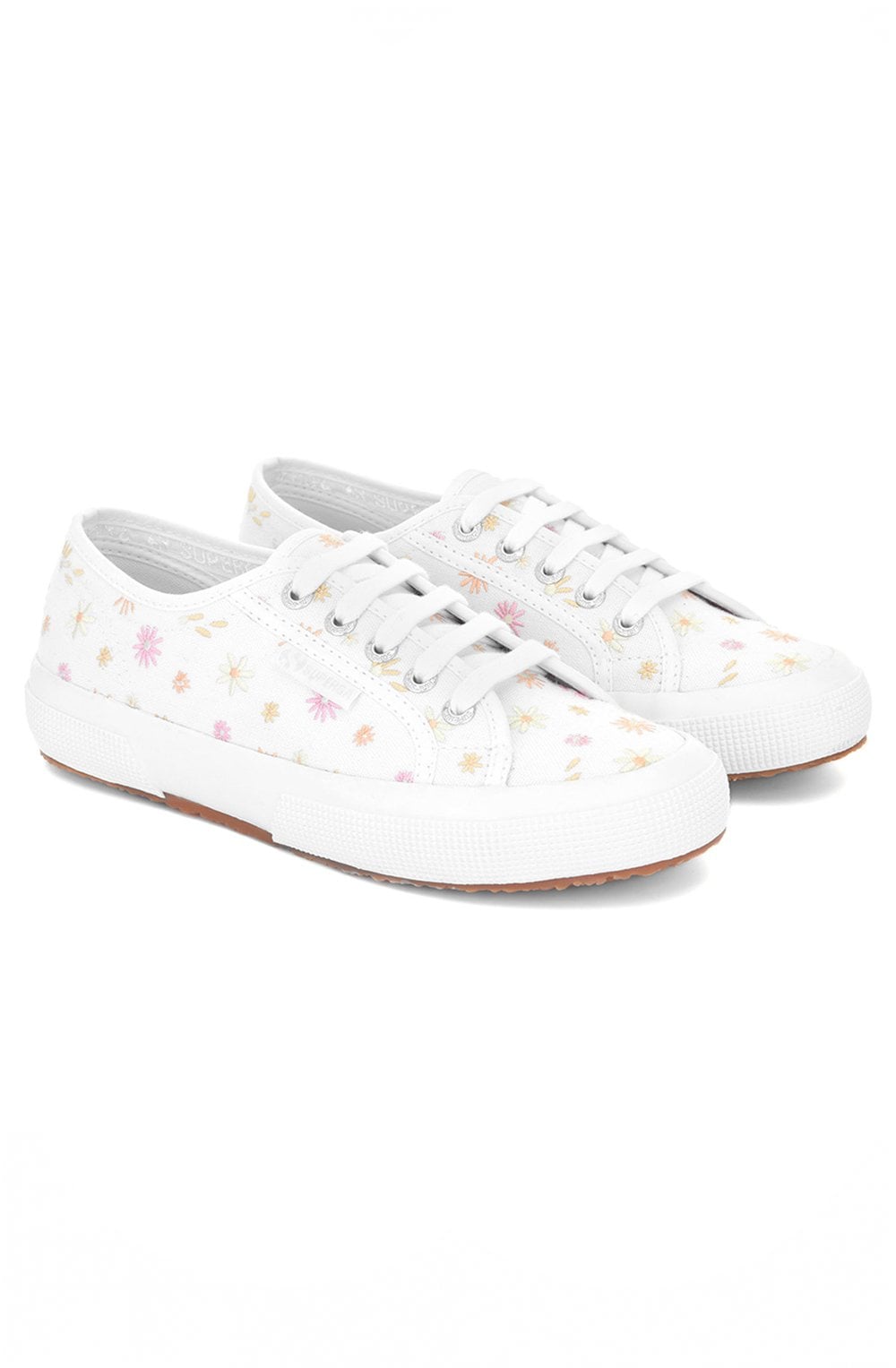 Flower Embroidery Trainers