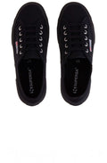 Full Black Cotu Classic Canvas Trainers