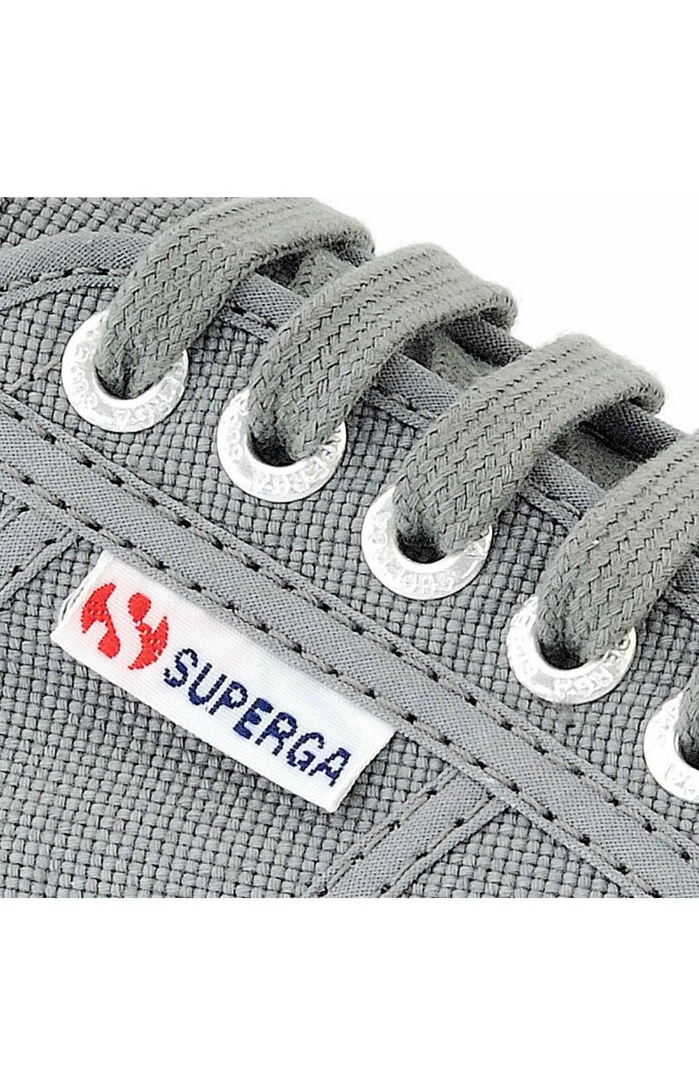 Grey Canvas Trainers