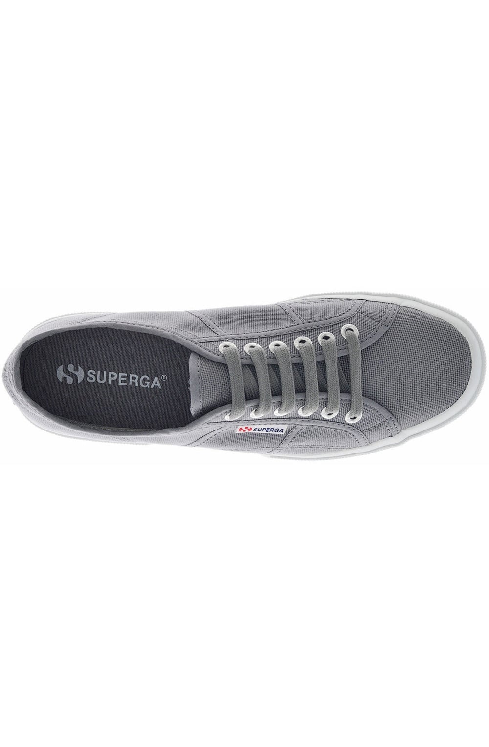 Grey Canvas Trainers
