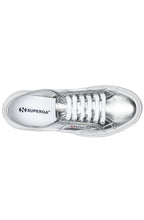 Grey Silver Metallic Trainers