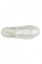 Lamew White Grey Silver Trainers