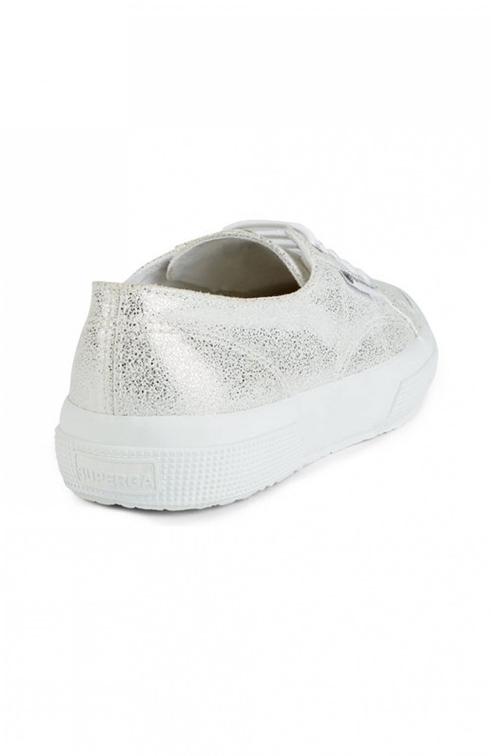Lamew White Grey Silver Trainers