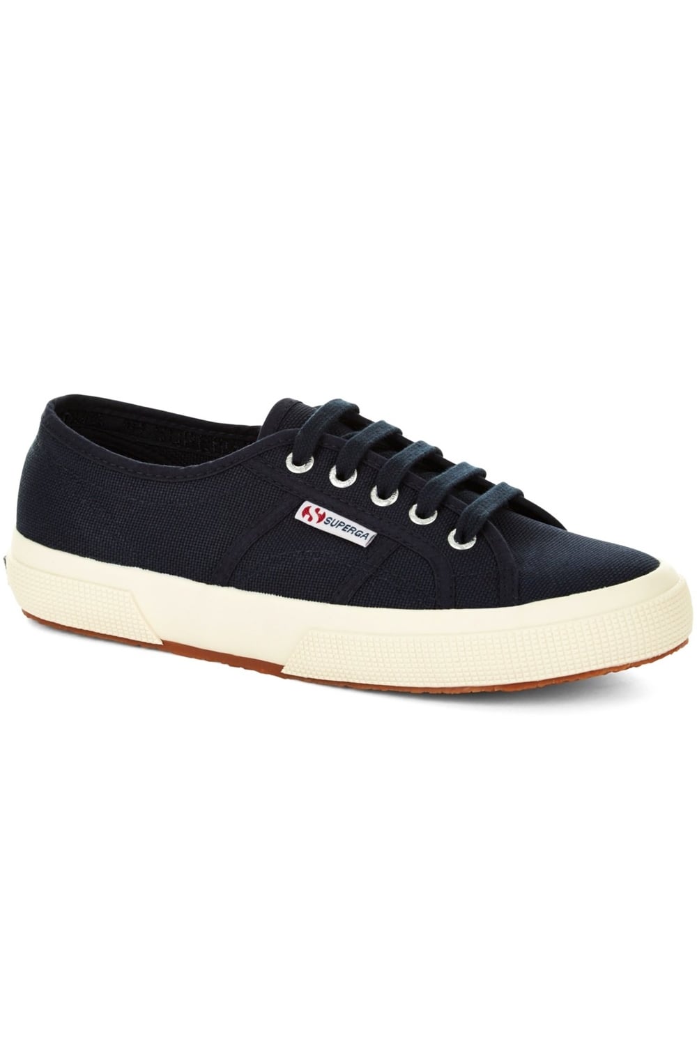 Navy Canvas Trainers