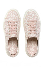 Pink Avorio Print Trainers