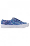 Tie Dye Macro Glitter Trainers