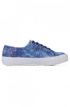Tie Dye Macro Glitter Trainers