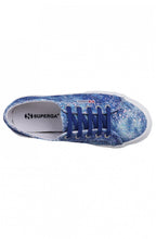 Tie Dye Macro Glitter Trainers