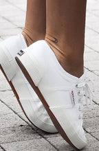 White Cotu Classic Canvas Trainers