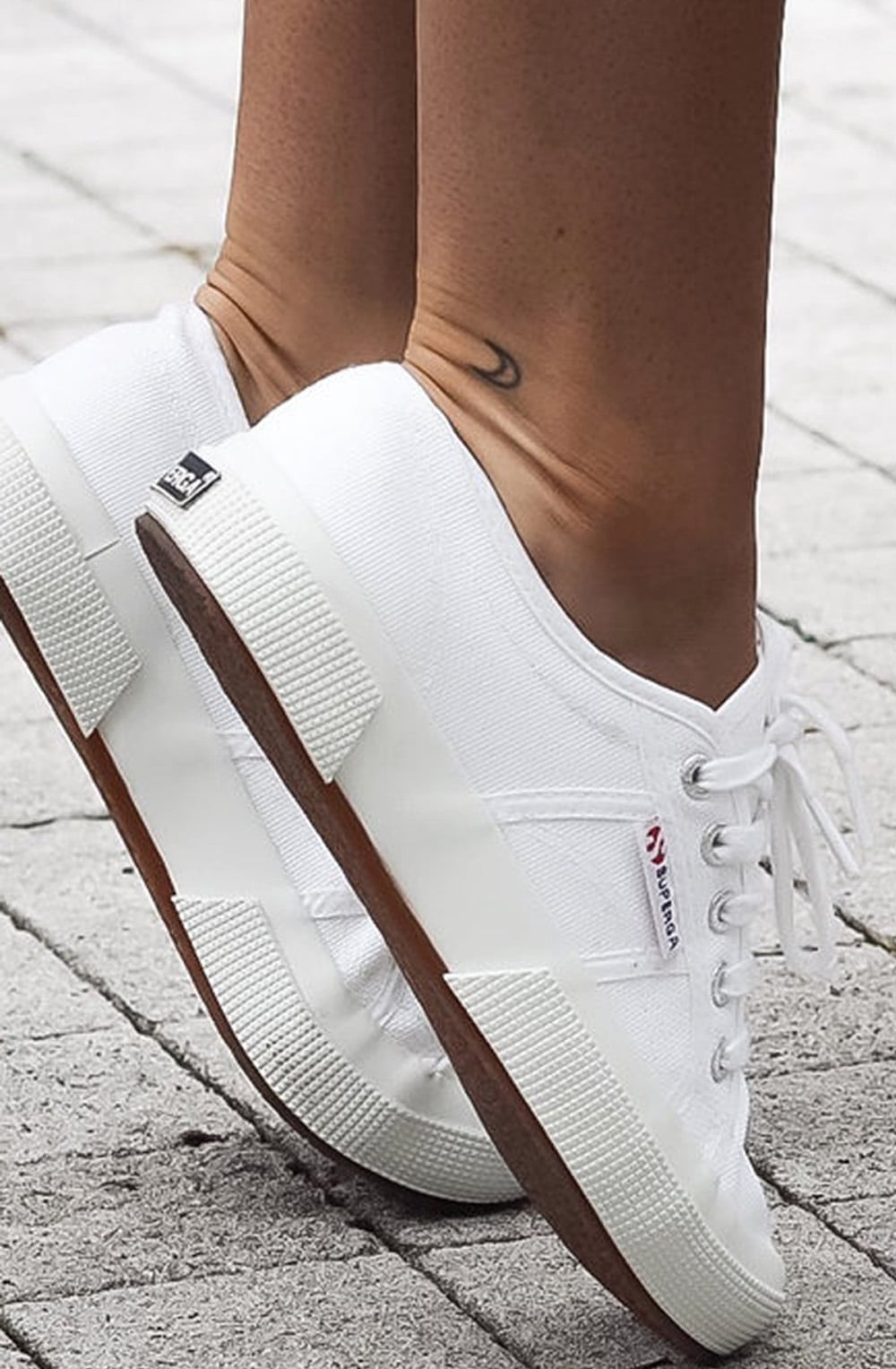 White Cotu Classic Canvas Trainers