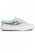 Light Blue Sky Zebra Trainers