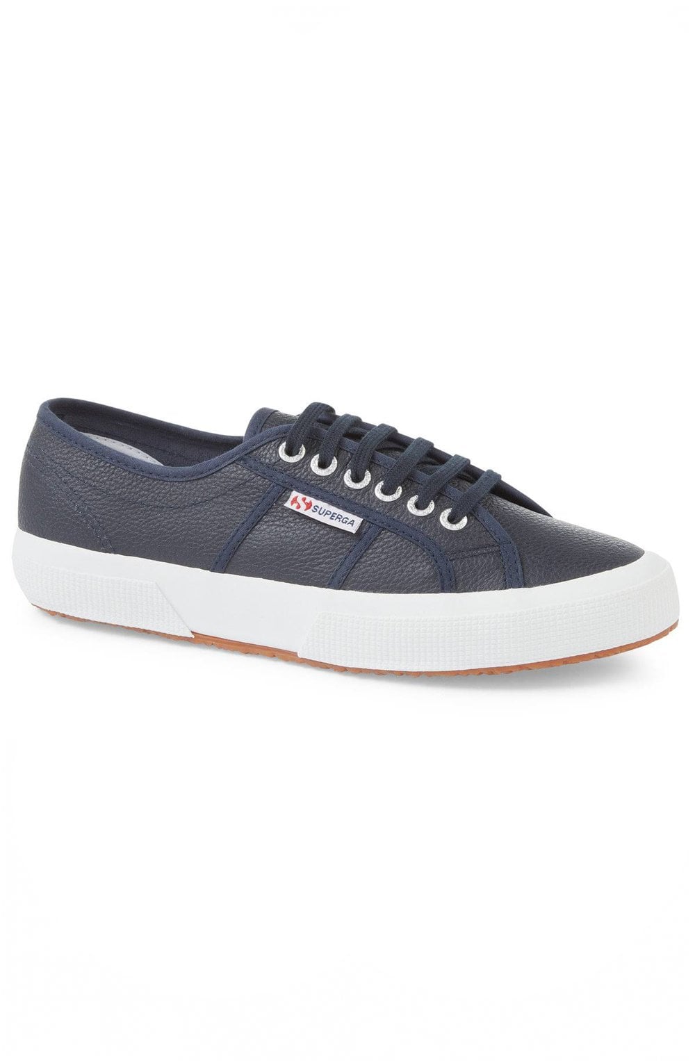 Blue Navy Leather