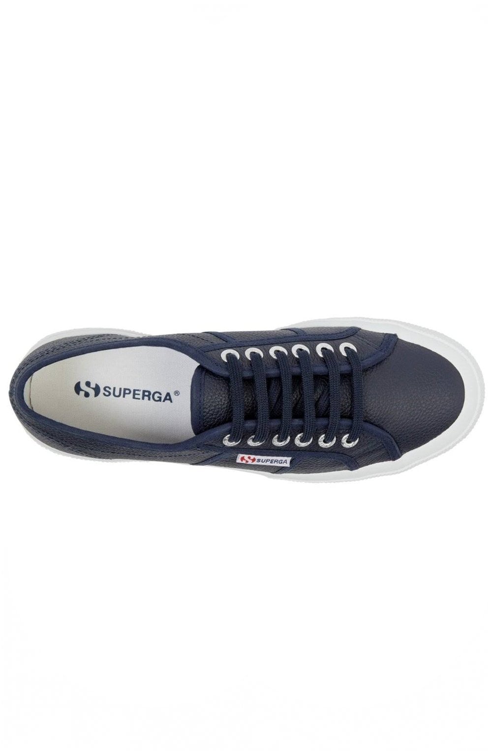 Blue Navy Leather