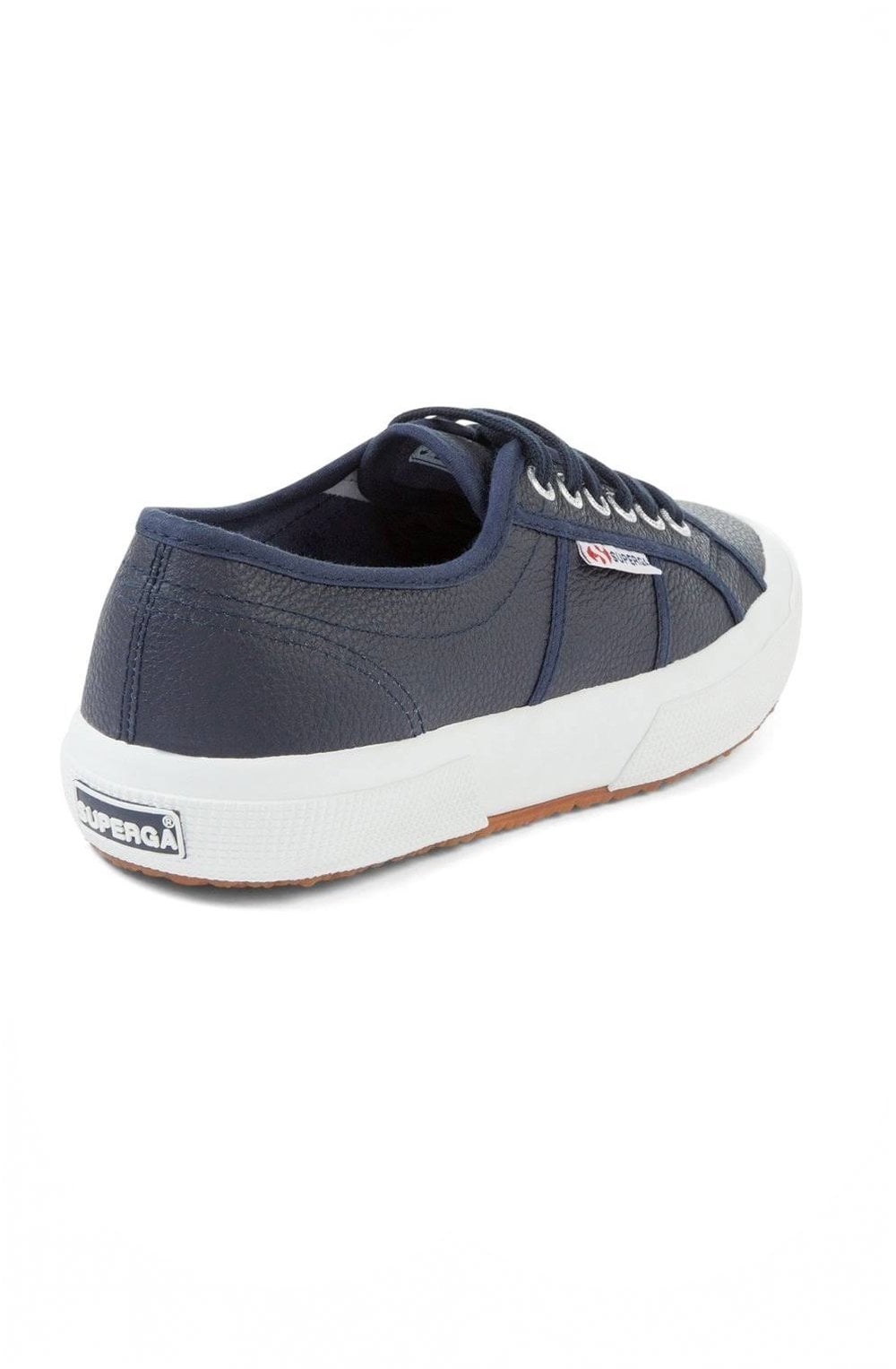 Blue Navy Leather