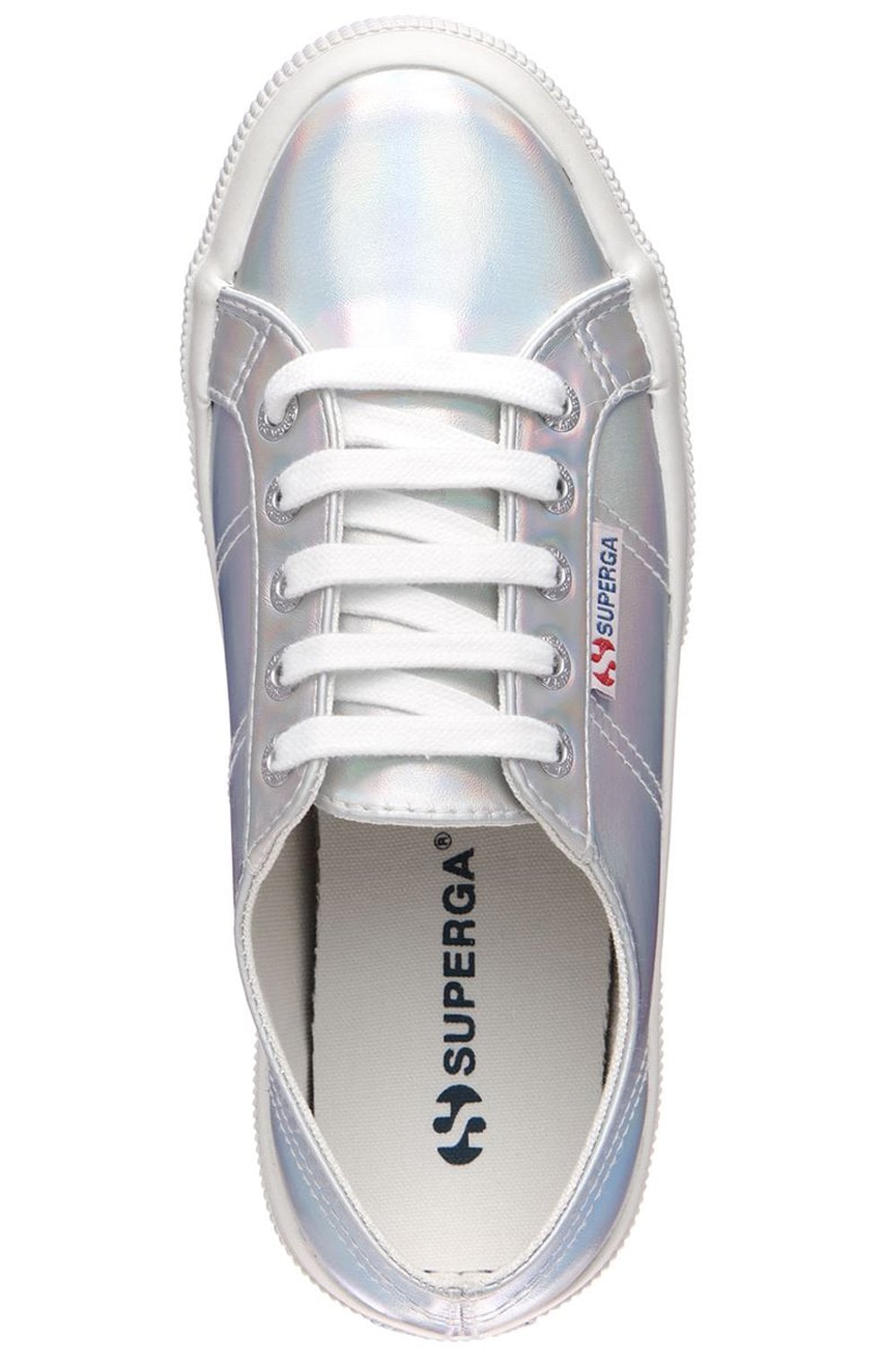 Superga Shoes Grey Silver puridescent