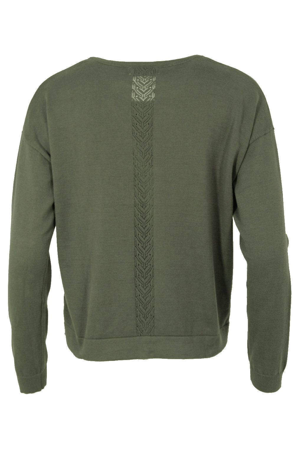 Sweater femme symbol khaki