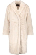 Almond Faux Fur Coat