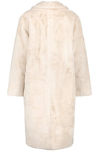 Almond Faux Fur Coat