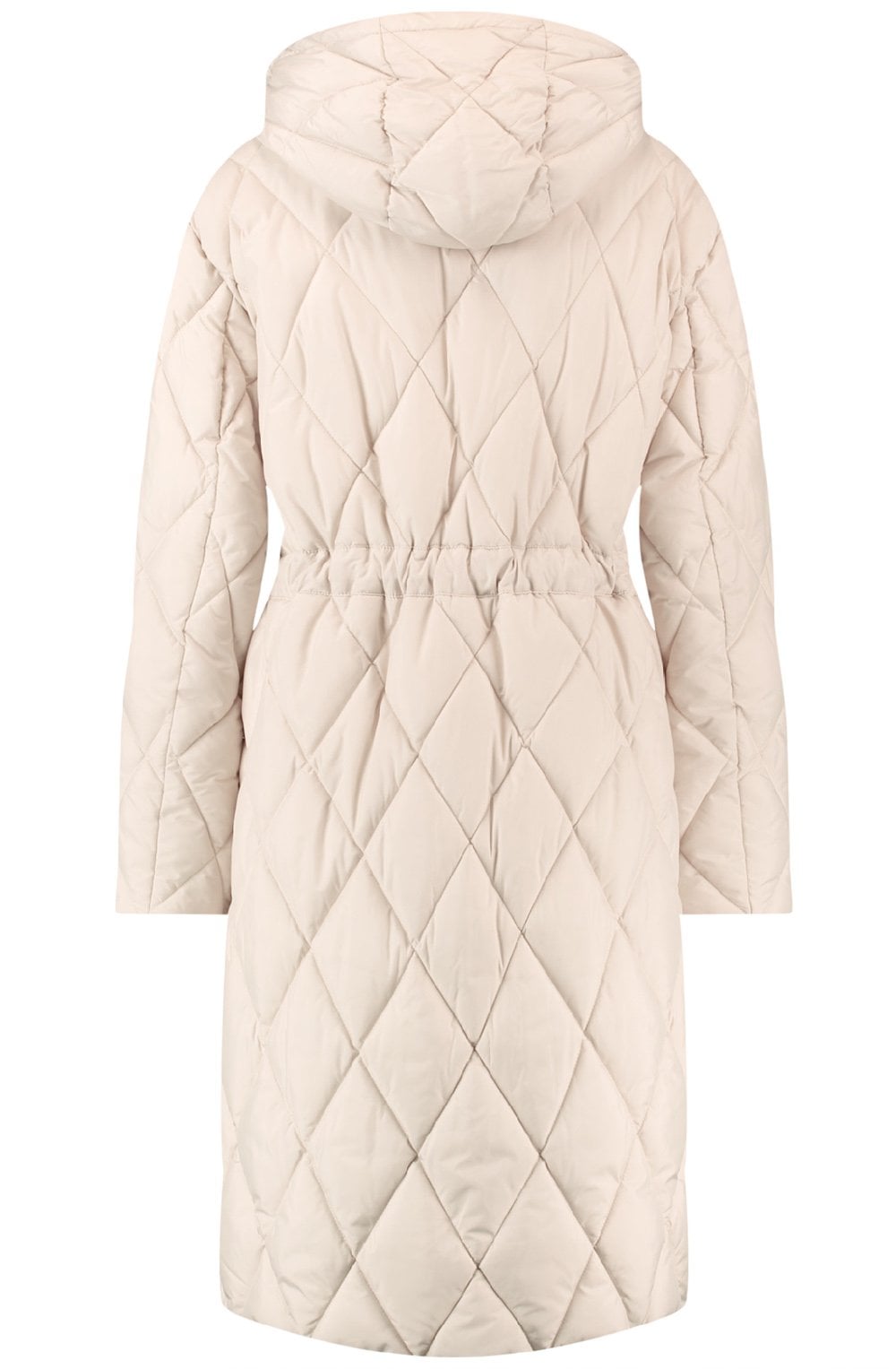 Almond Quilted Coat