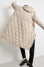 Almond Quilted Coat