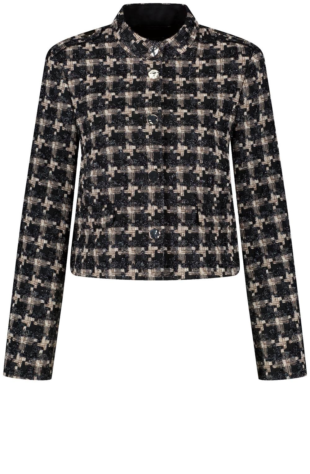 Black and Gold Epaulette Jacket
