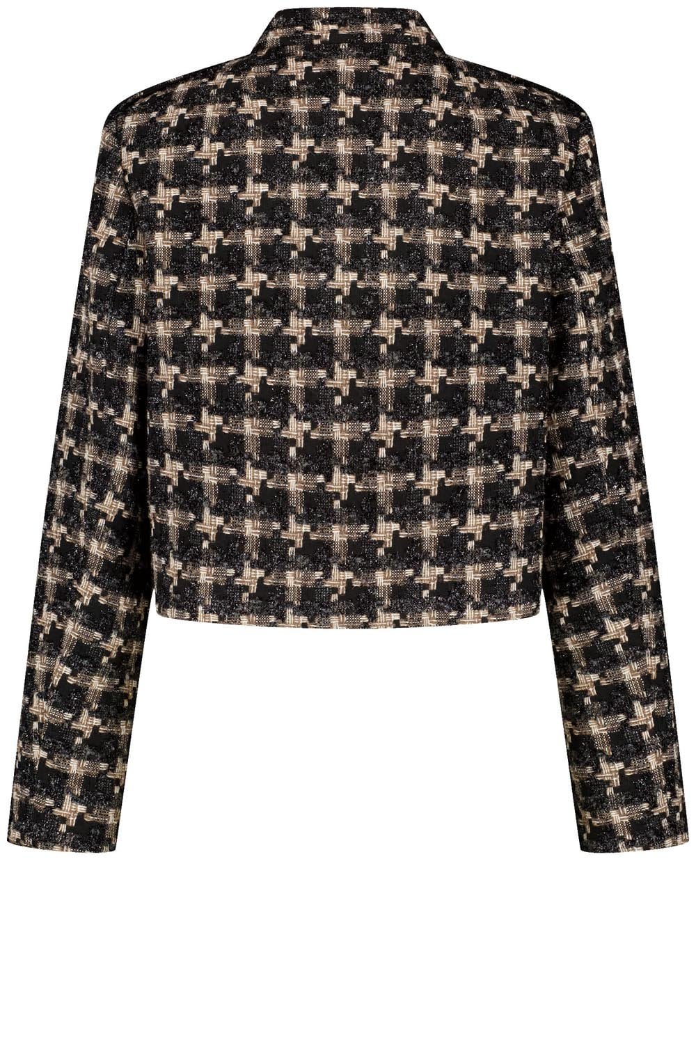 Black and Gold Epaulette Jacket