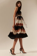 Black and Savannah Sleeveless Dress