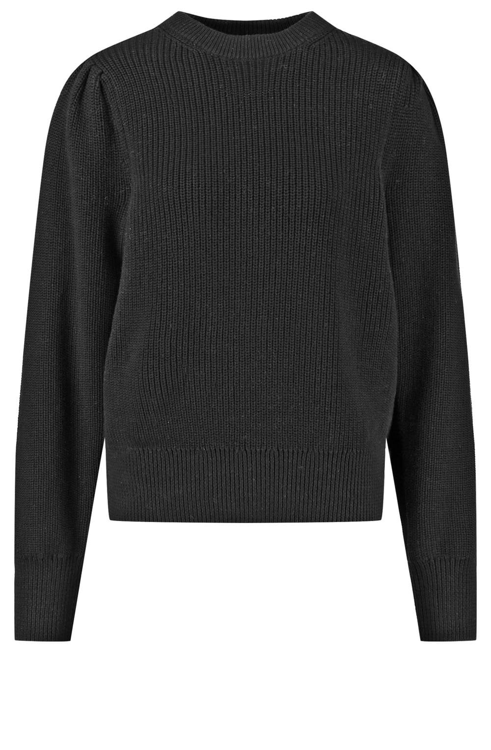 Black Balloon Sleeved Jumper