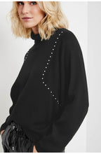 Black Bead Detailed Jumper