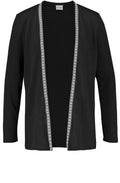 Black Jersey Jacket