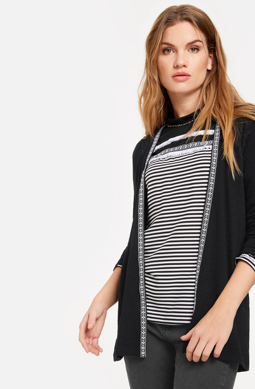 Black Jersey Jacket