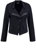 Black Jersey Tailored Jacket