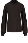 Black Jersey Top