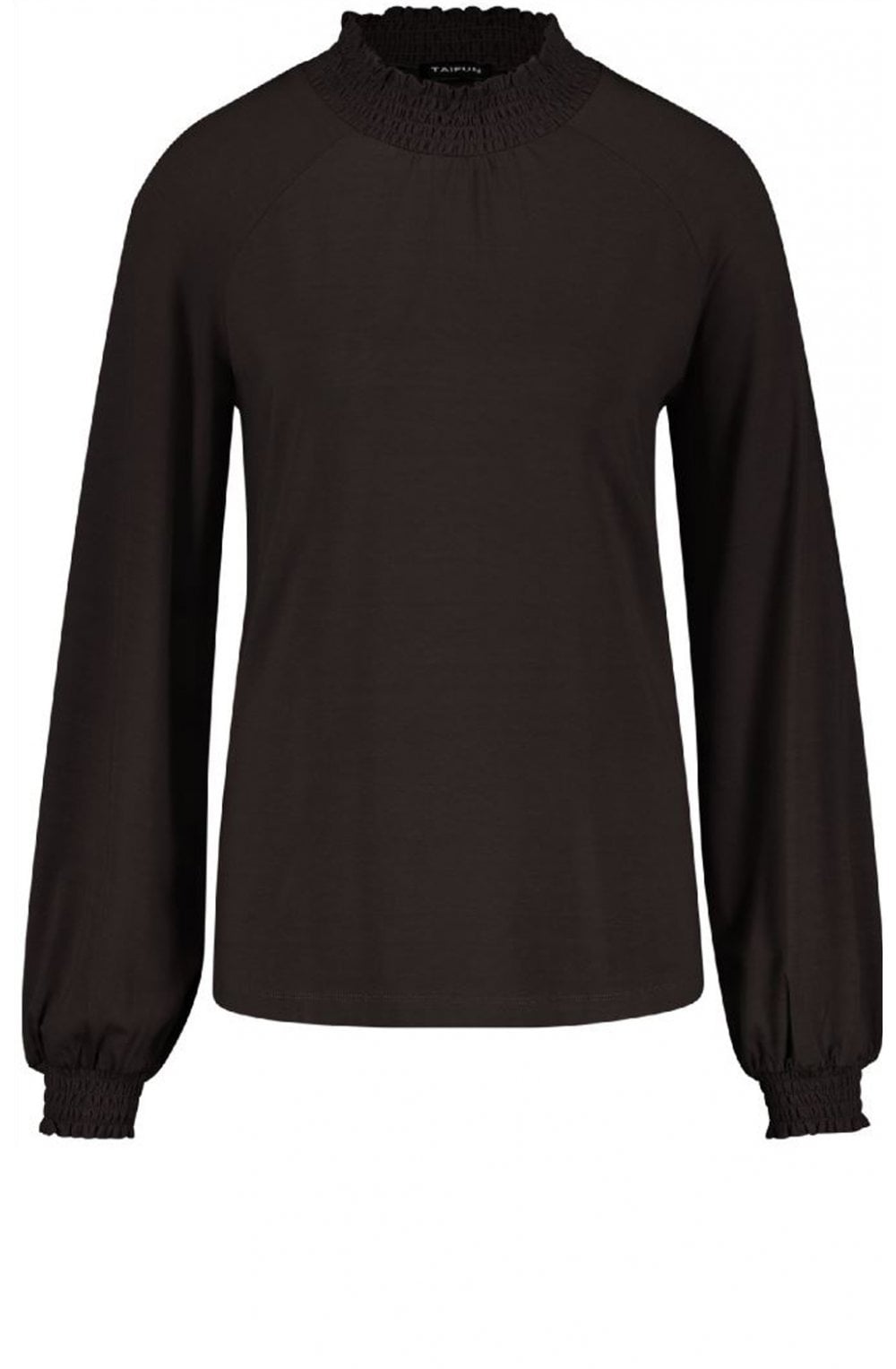 Black Jersey Top