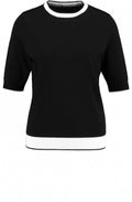 Black Knit Top