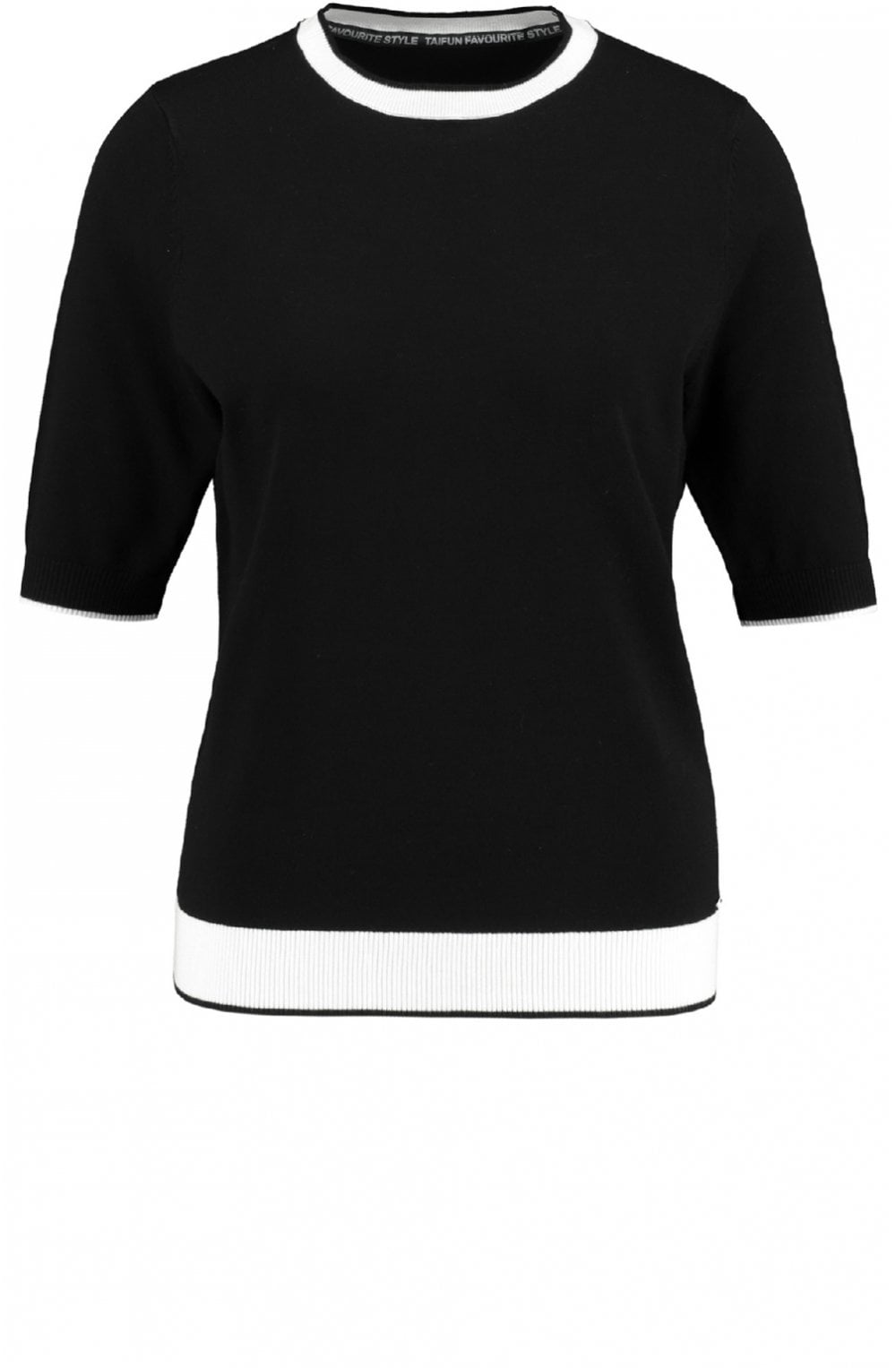 Black Knit Top