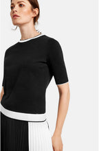 Black Knit Top