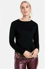 Black Layered Effect Top