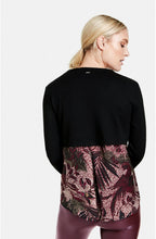 Black Layered Effect Top