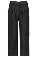 Black Linen Trousers